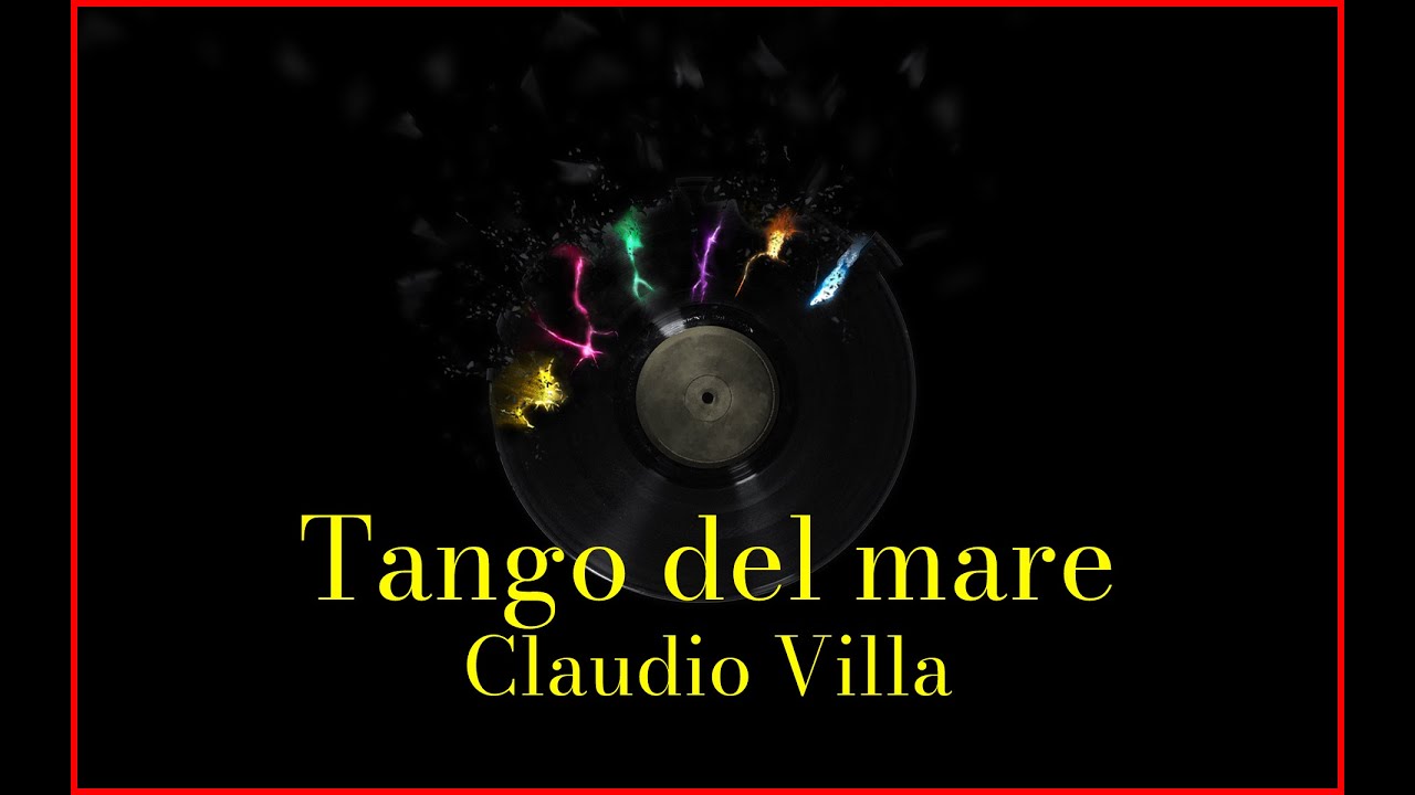 Claudio Villa - Tango del mare (Lyrics) Karaoke