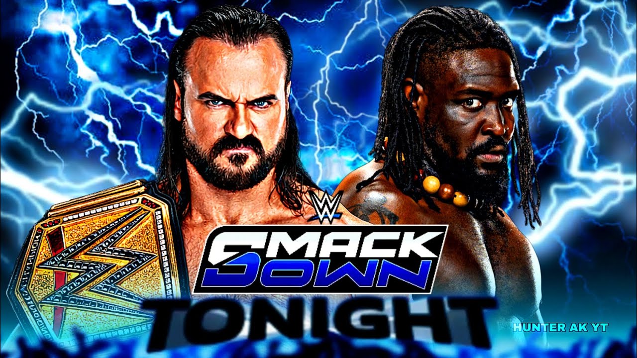 Дрю Макинтайр (чемпион) против Оба Феми, матч за титул абсолютного чемпиона WWE на SmackDown — ПО...
