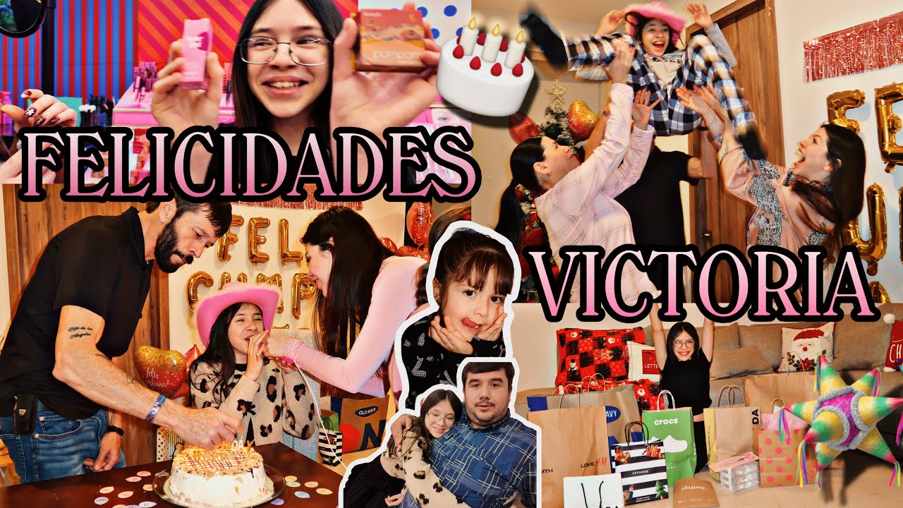 CUMPLEAÑOS DE LA SHOWSERA VICTORIA | VLOG
