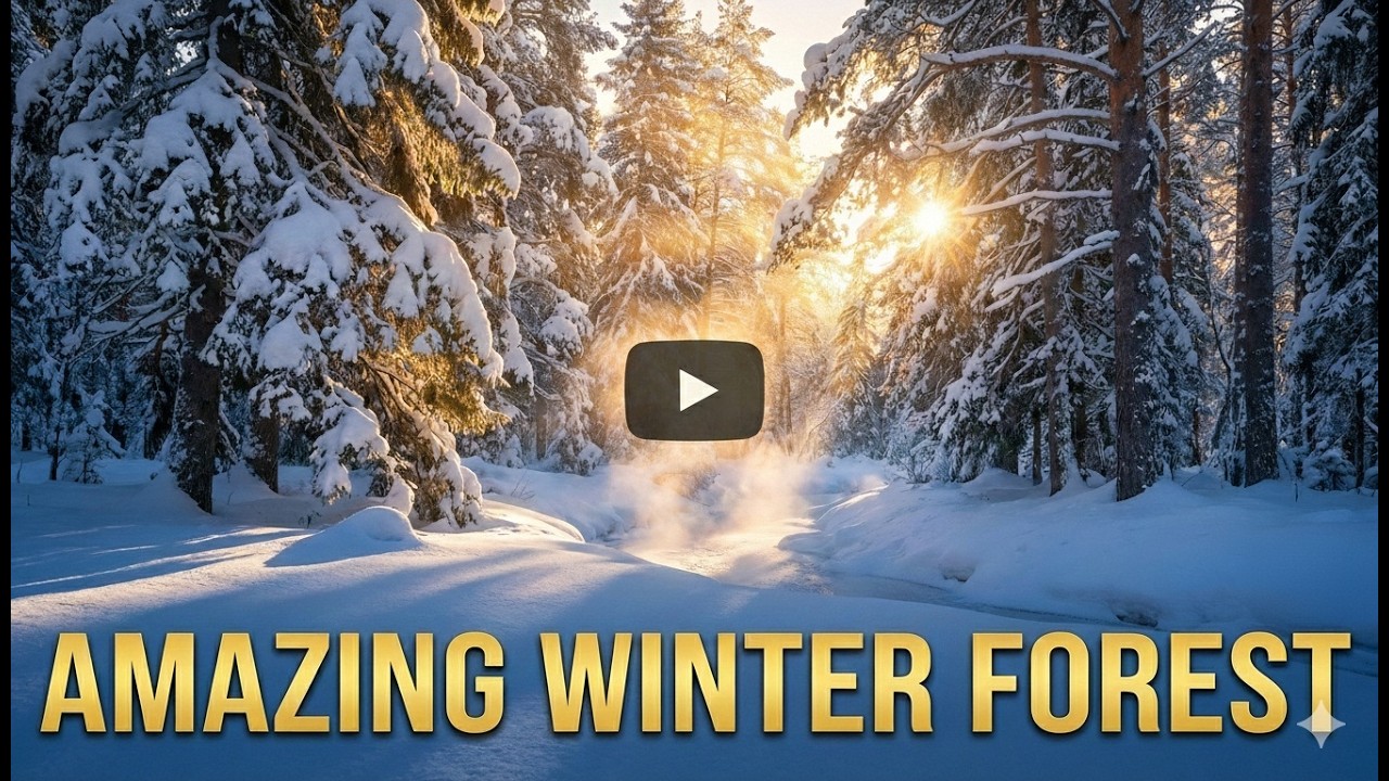 The Sound of Silence: Amazing Winter Forest Ambience