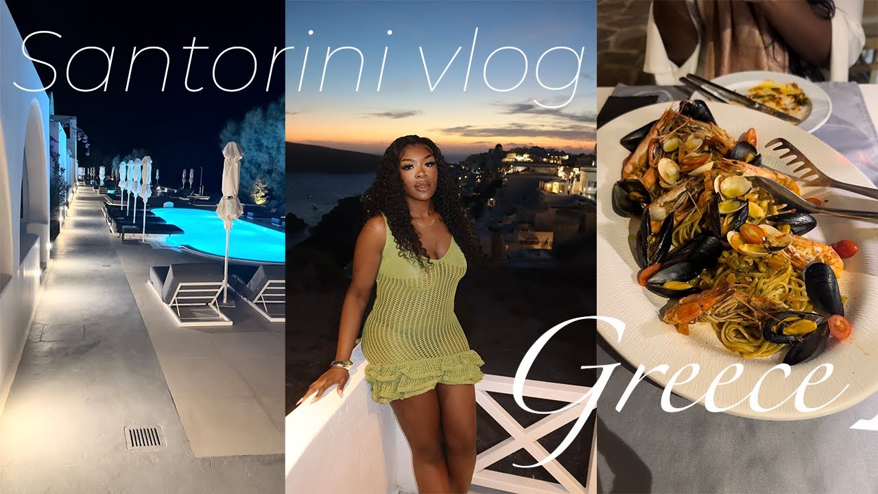 VLOG | BIRTHDAY TRIP TO SANTORINI | OIA | KAMARI | COSTA GRAND RESORT & SPA