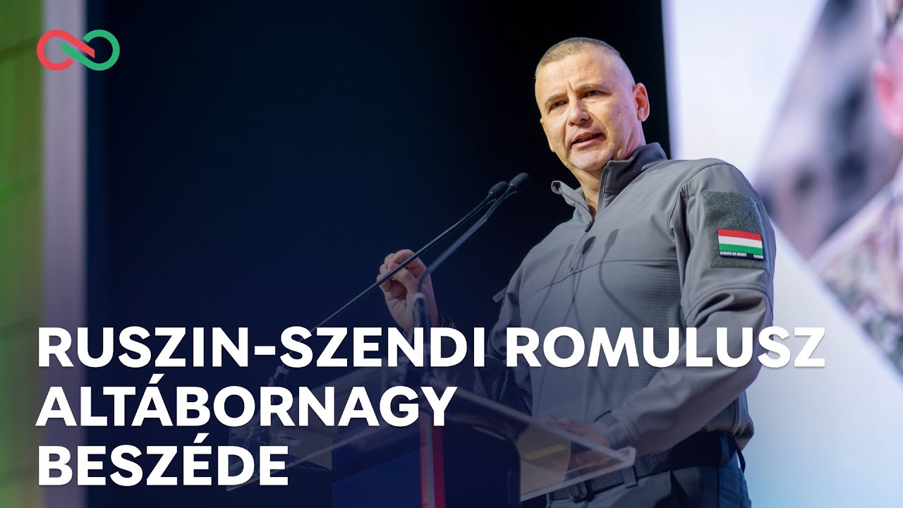 Ruszin-Szendi Romulusz altábornagy beszéde