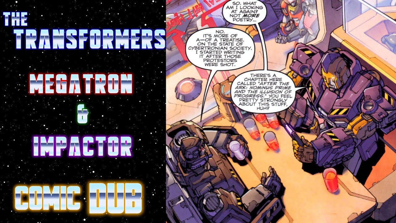 The Transformers (IDW) - Megatron & Impactor COMIC DUB