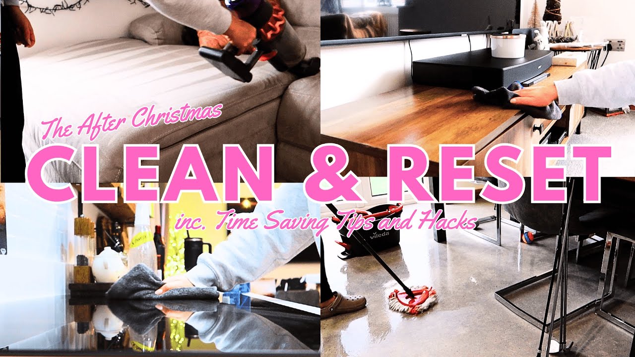 New Year, New Clean Home 🏡 Post-Holiday CLEANING MOTIVATION 🫧🧹