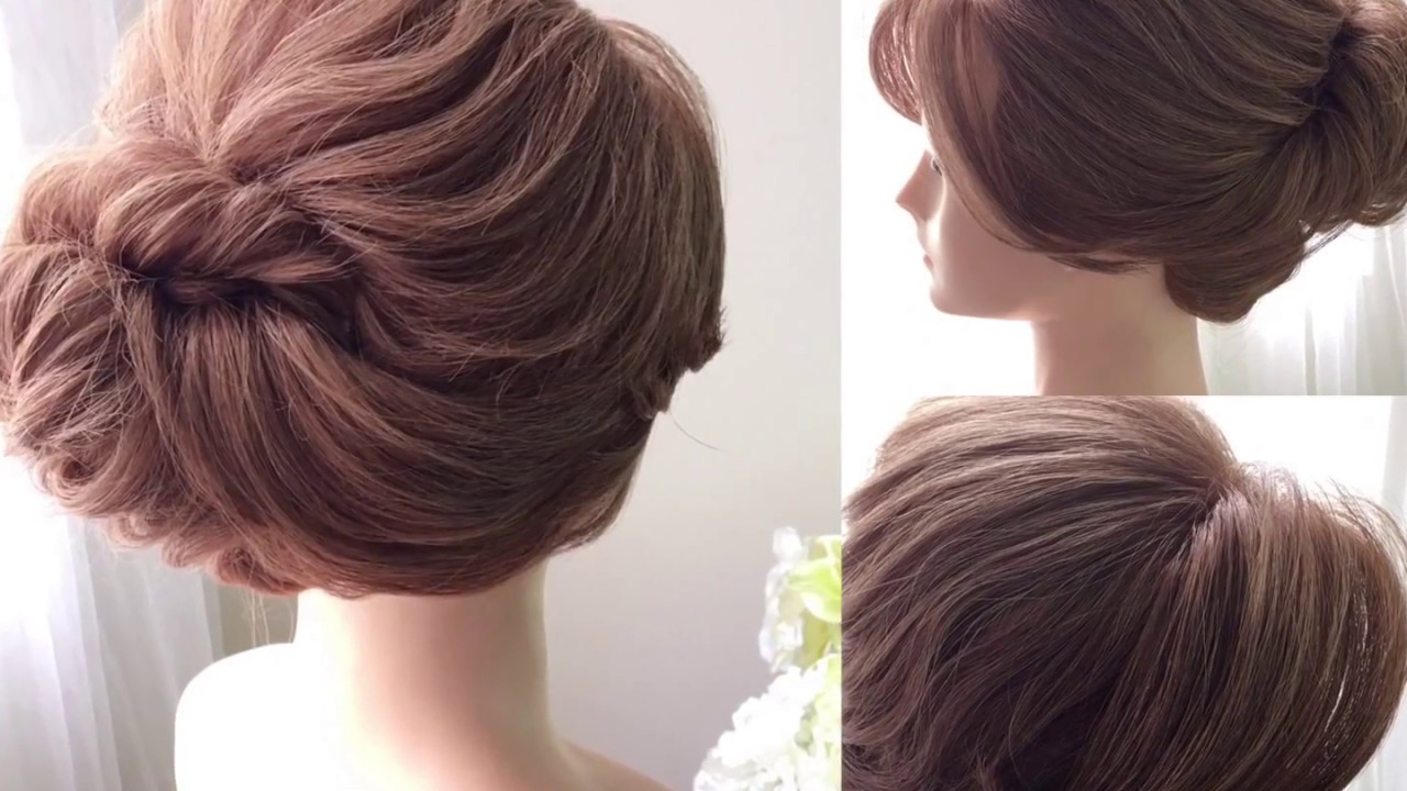 Wedding hairstyles新祕教學_快速10分鐘單股扭轉搞定，必學瀏海吹風