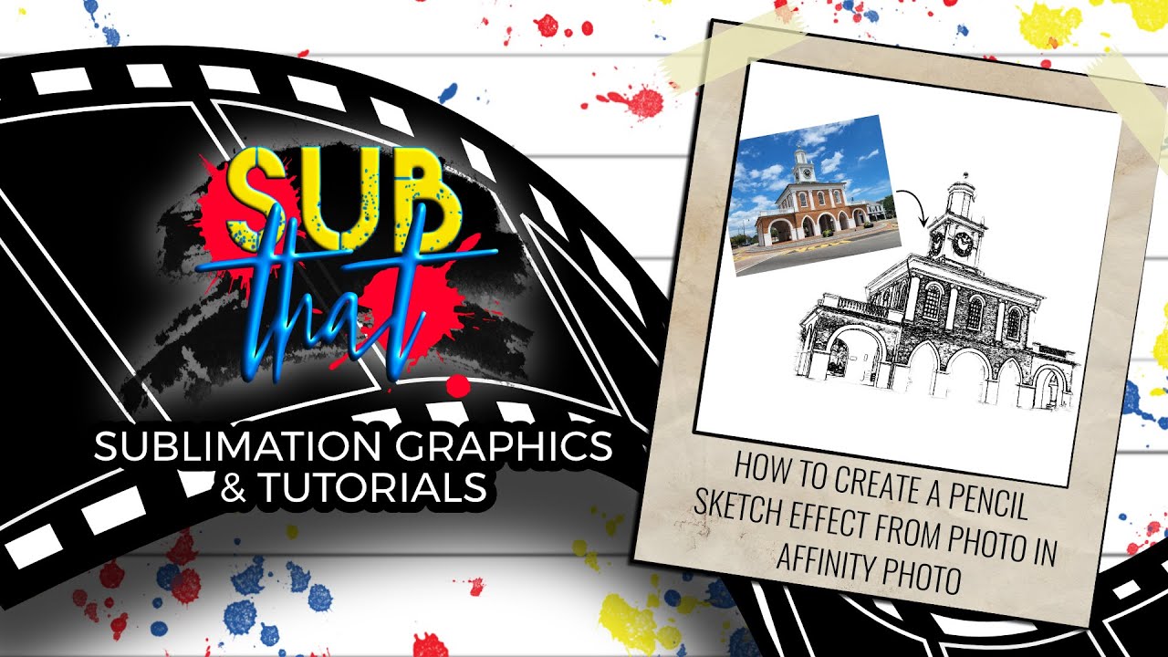How to Create a Pencil Sketch Effect from Photo in Affinity Photo