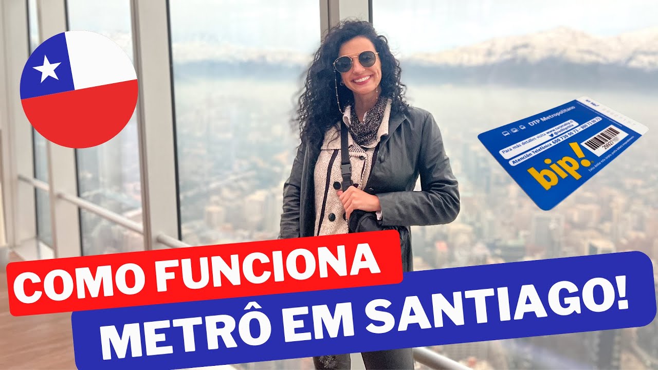 METRÔ SANTIAGO CHILE:COMO FUNCIONA O METRÔ EM SANTIAGO NO CHILE! (com preços)