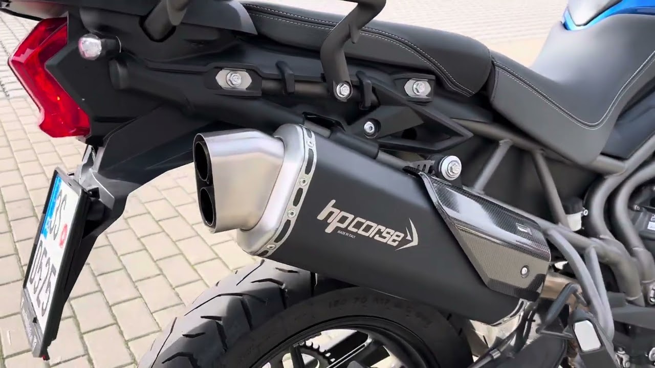 Triumph Tiger 800 XRX HP Corse exhaust