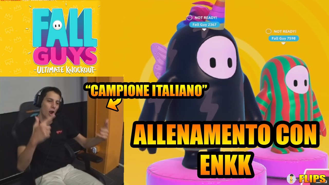 HOMYATOL SI ALLENA CON ENKK SU FALL GUYS | HOMYATOL LIVE