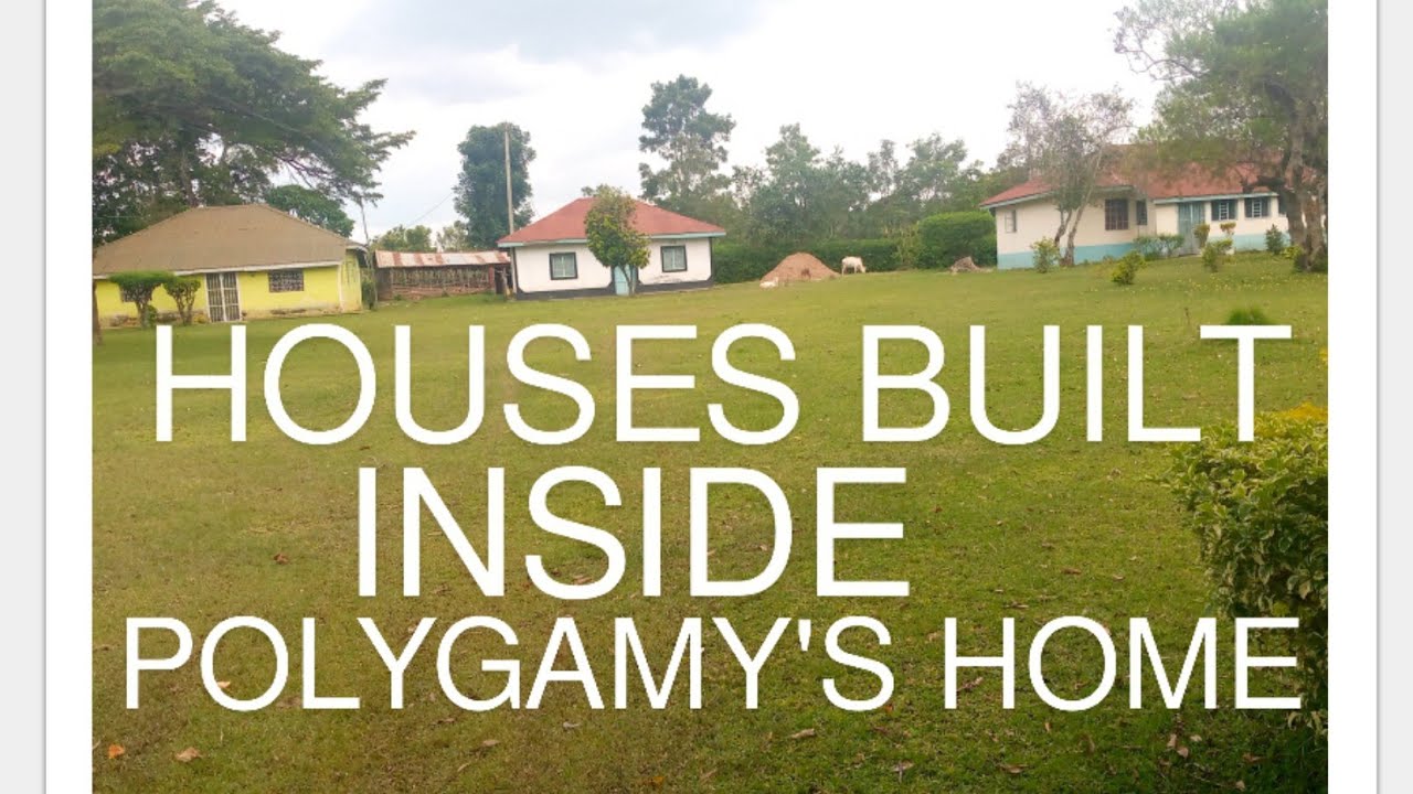 Houses built in a polygamous home. Siaya County Kenya @judithdownthevillages