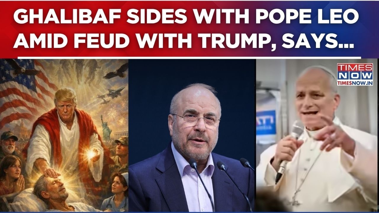 Iran's Parliament Speaker Ghalibaf Backs Pope Leo's  'Anti-War Message'; Slams US, Israel Actions