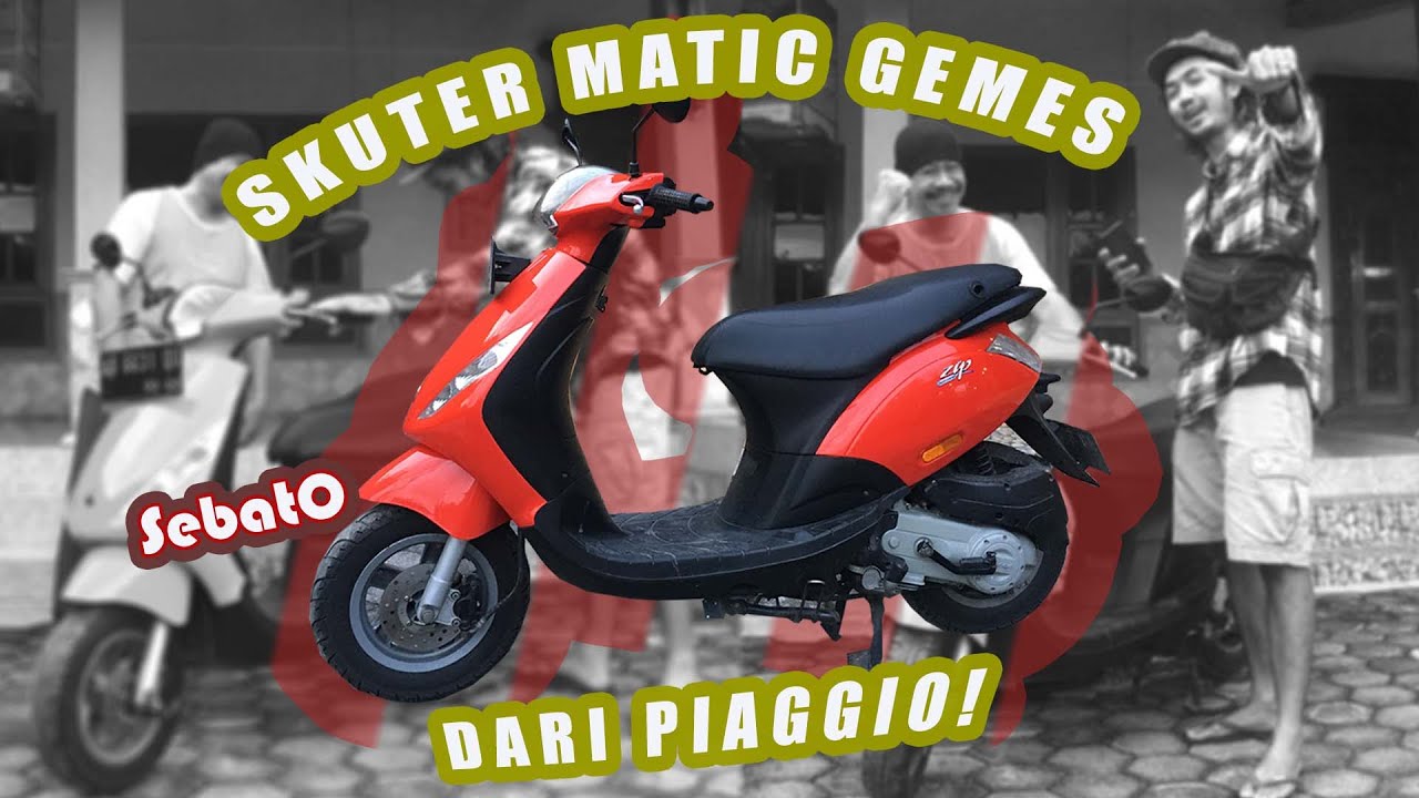 REVIEW VESPA ZIP 100 INDONESIA #SebatO