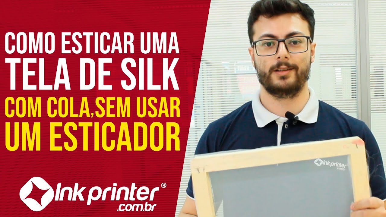 Fiz Uma Tela de Serigrafia Com Cola Sem Um Esticador! Será que deu Certo?