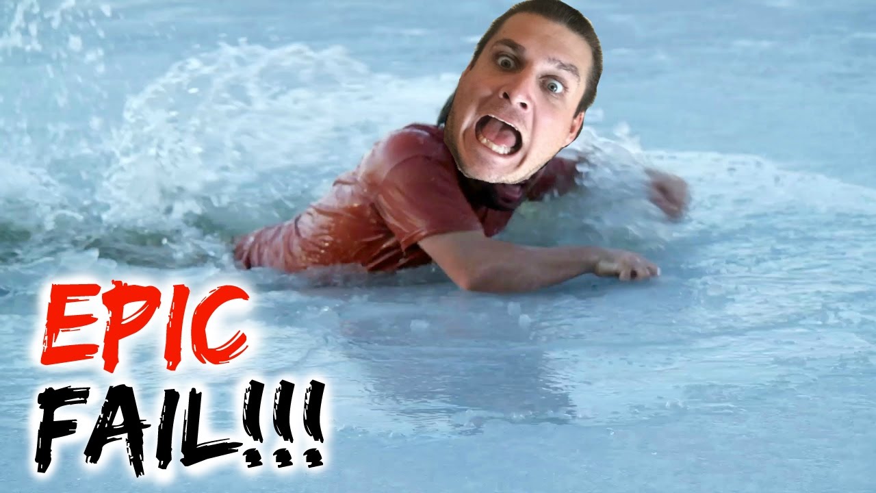 Ice Fishing FAIL!!!