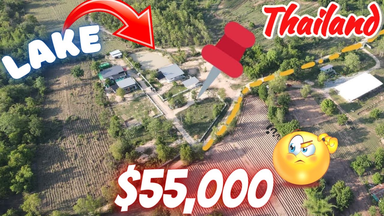 Could You Live HERE In Rural THAILAND ? 3 Bedroom House For Sale In Thailand 2022 (w/Lake)