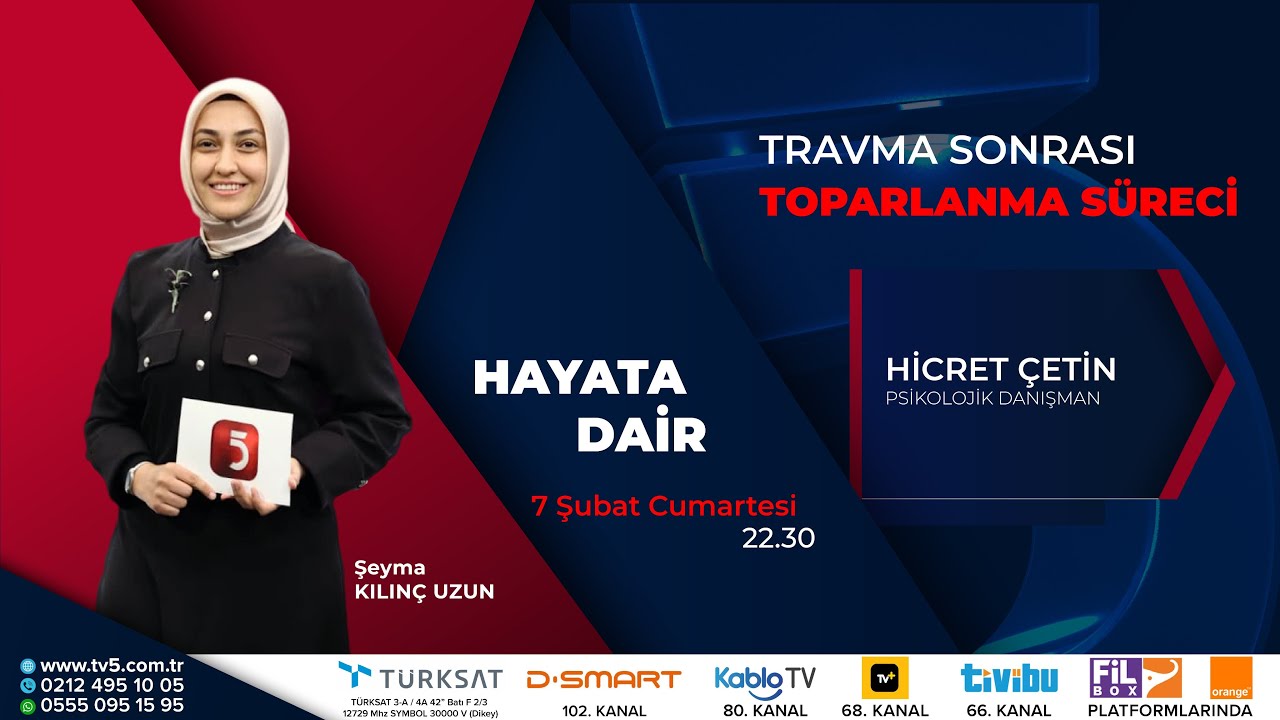 #YENİ |  Travma Sonrası Toparlanma Süreci – Hayata Dair