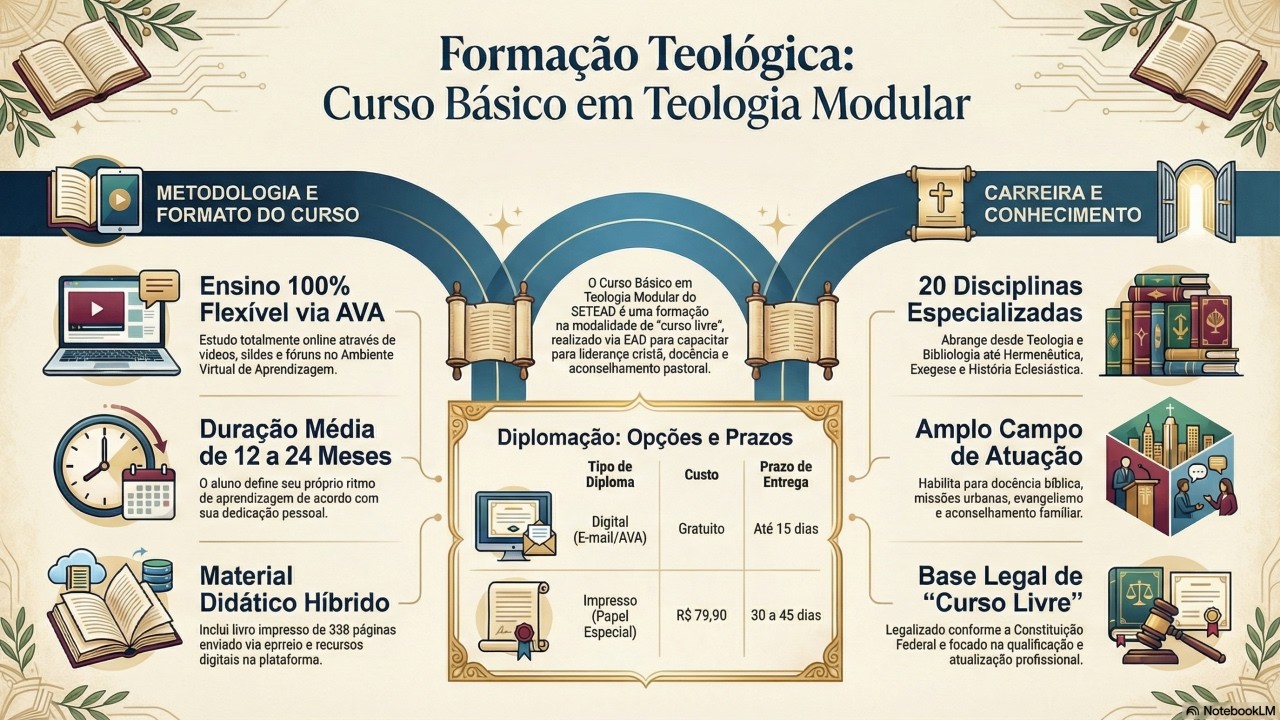 Livro Curso Básico Em Teologia Modular