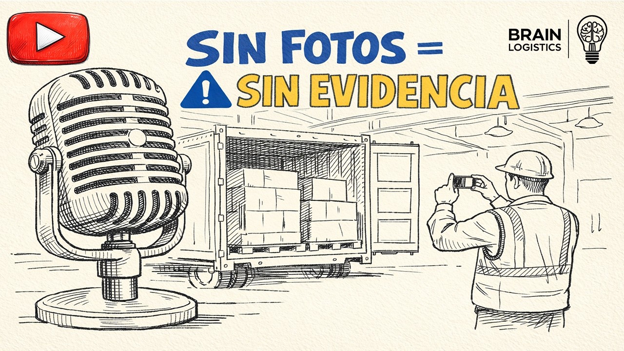 Logística real: por qué debes fotografiar cada contenedor.