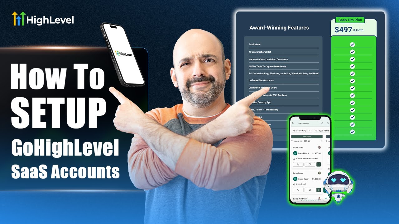 How to Setup Your Gohighlevel SaaS : Everything You Need to Know (Part 1) (Full Tutorial)
