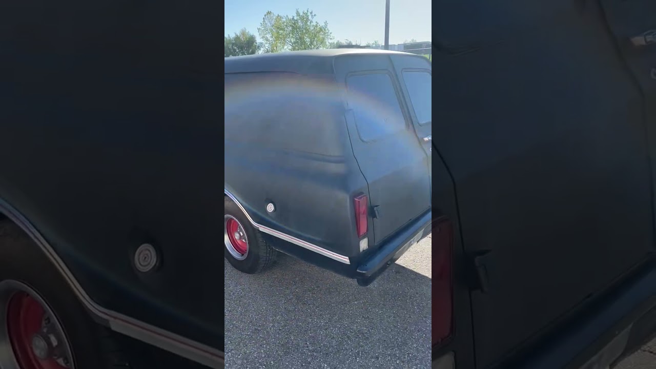 1967 CHEVROLET C10 CUSTOM PANEL VAN