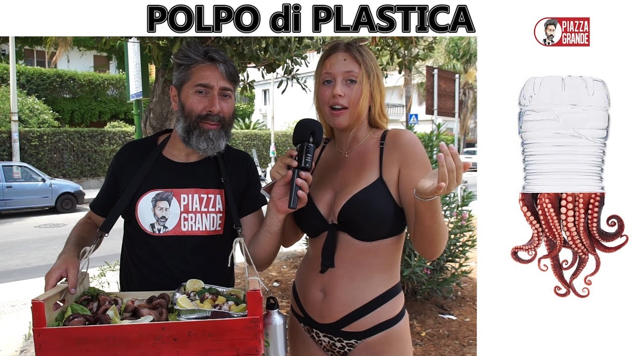 POLPO DI PLASTICA