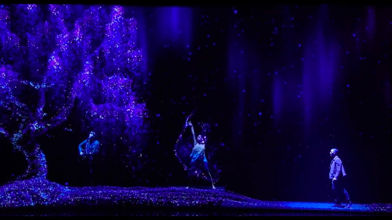 Interactive holographic performance for James Arthur at Britain’s Got Talent