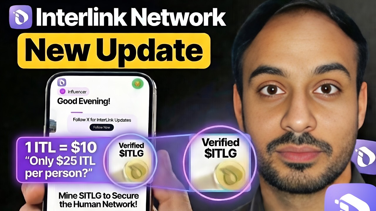 Per Person only 25 $ITL? | Interlink Network New Update | Interlink Price | ITLG Verification 😮