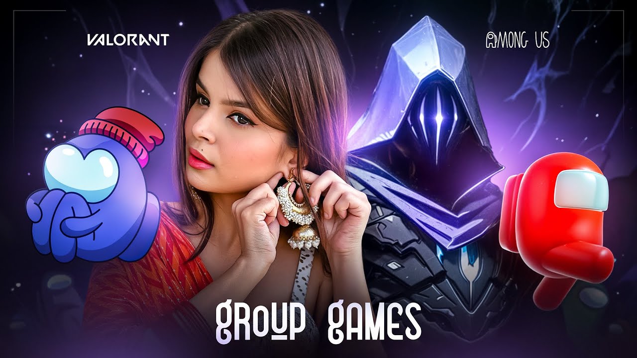 S8UL GROUP GAMES | AMONG US & VALORANT 😍
