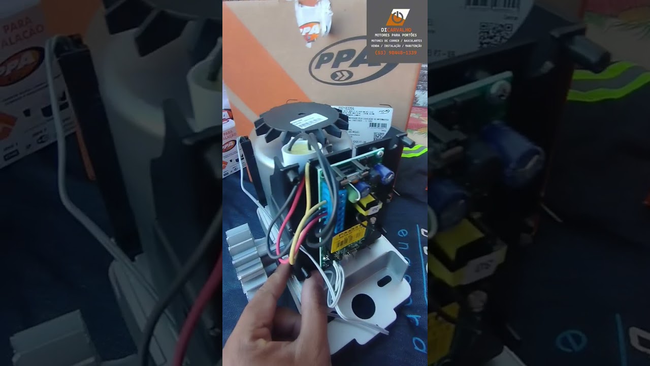 Tutorial de como configurar, cadastrar controle no motor PPA Stark400 placa POP Freio