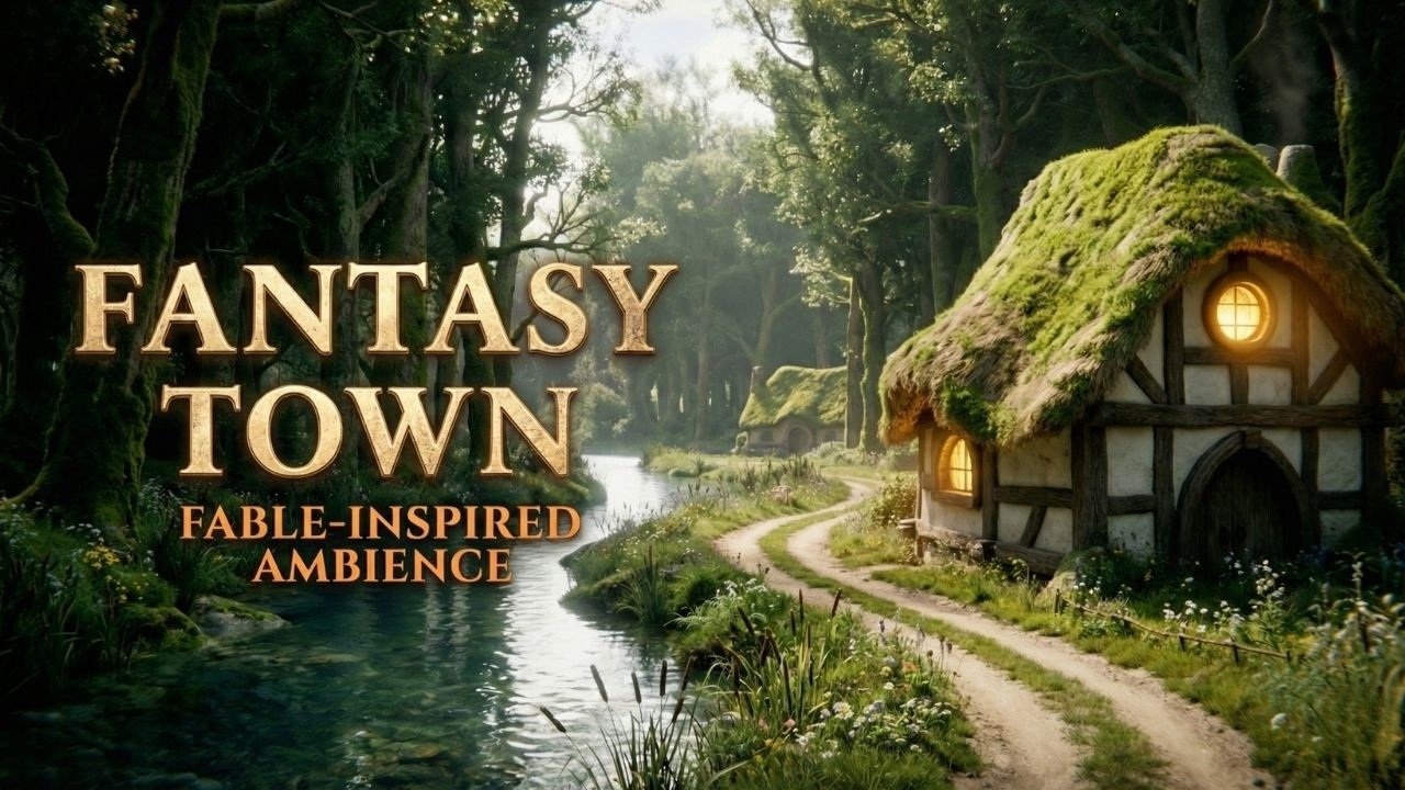 Celtic Fantasy Village Ambience (432Hz) | Return to Albion
