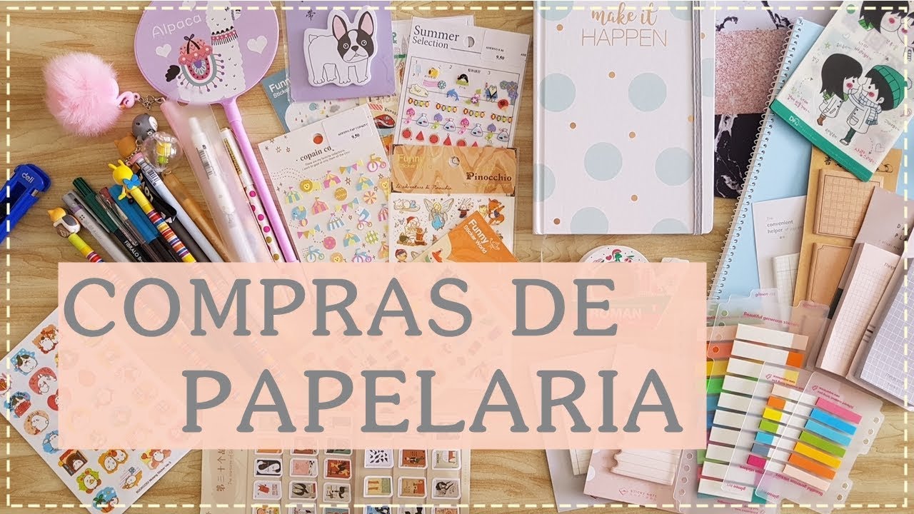 COMPRAS Fofinhas de Papelaria