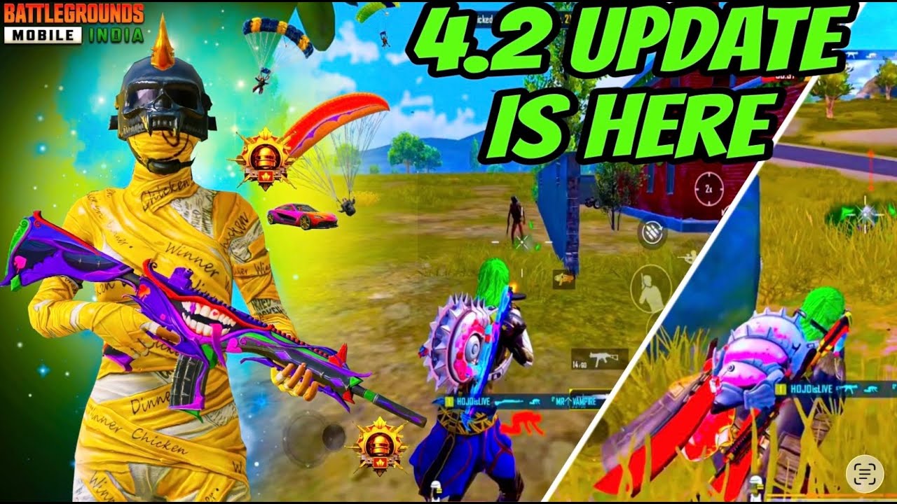 4.2 UPDATE IS HERE | HOJO IS LIVE BGMI ✅#HOJOGAMING #bgmi #hojoislive #streamerlife
