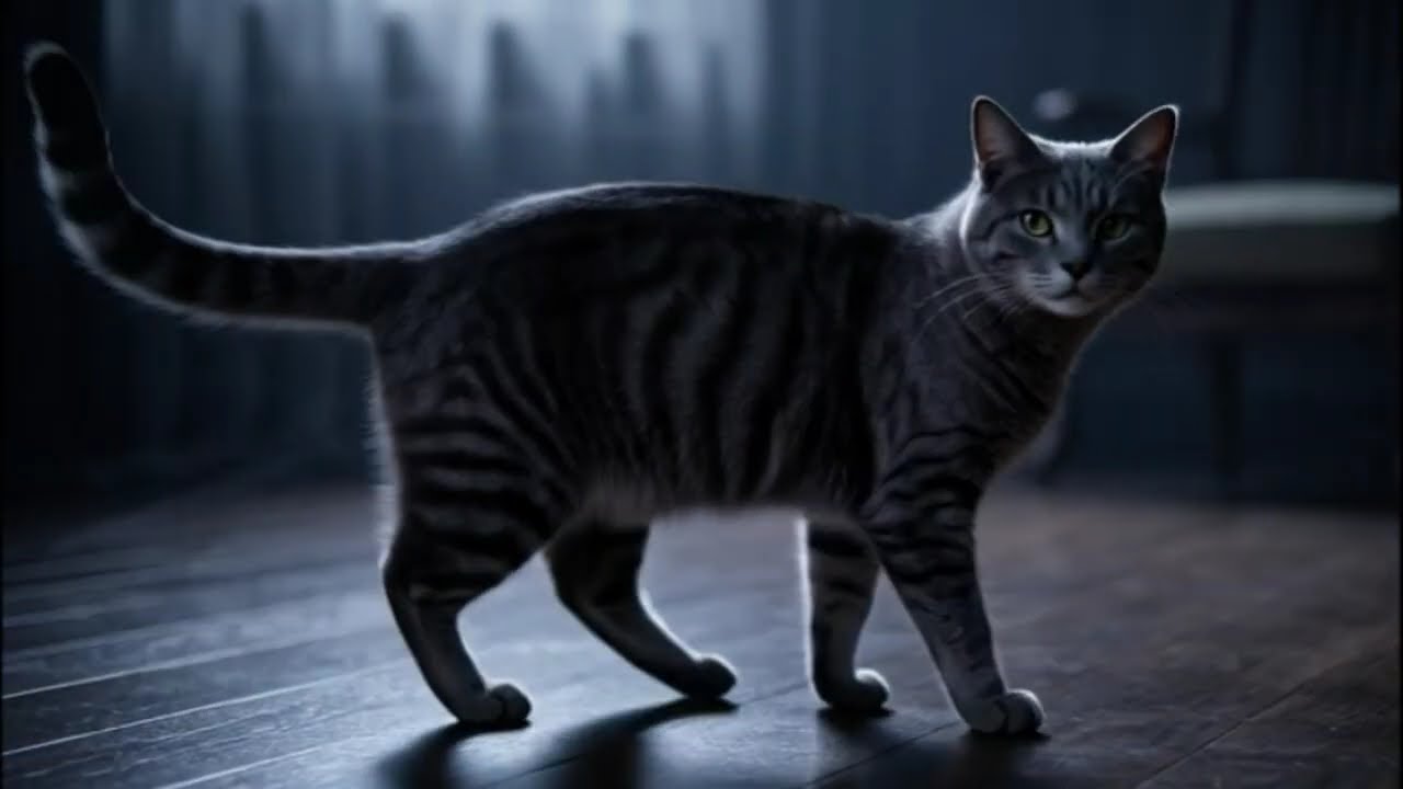 Shades of Meow — Dark Sensual Cat | Cinematic Music Video