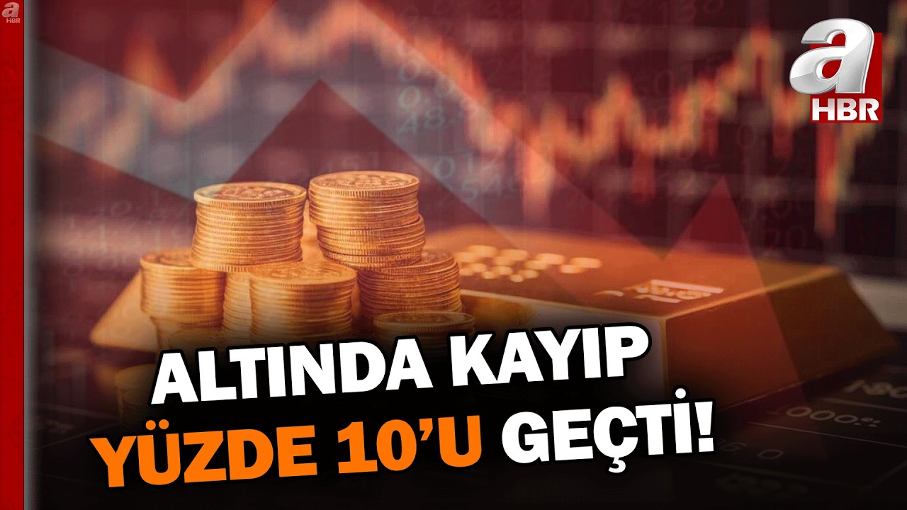 Piyasalarda Orta Doğu Endişesi... Altında Kayıp Y&uuml;zde 10'u Ge&ccedil;ti! | A Haber