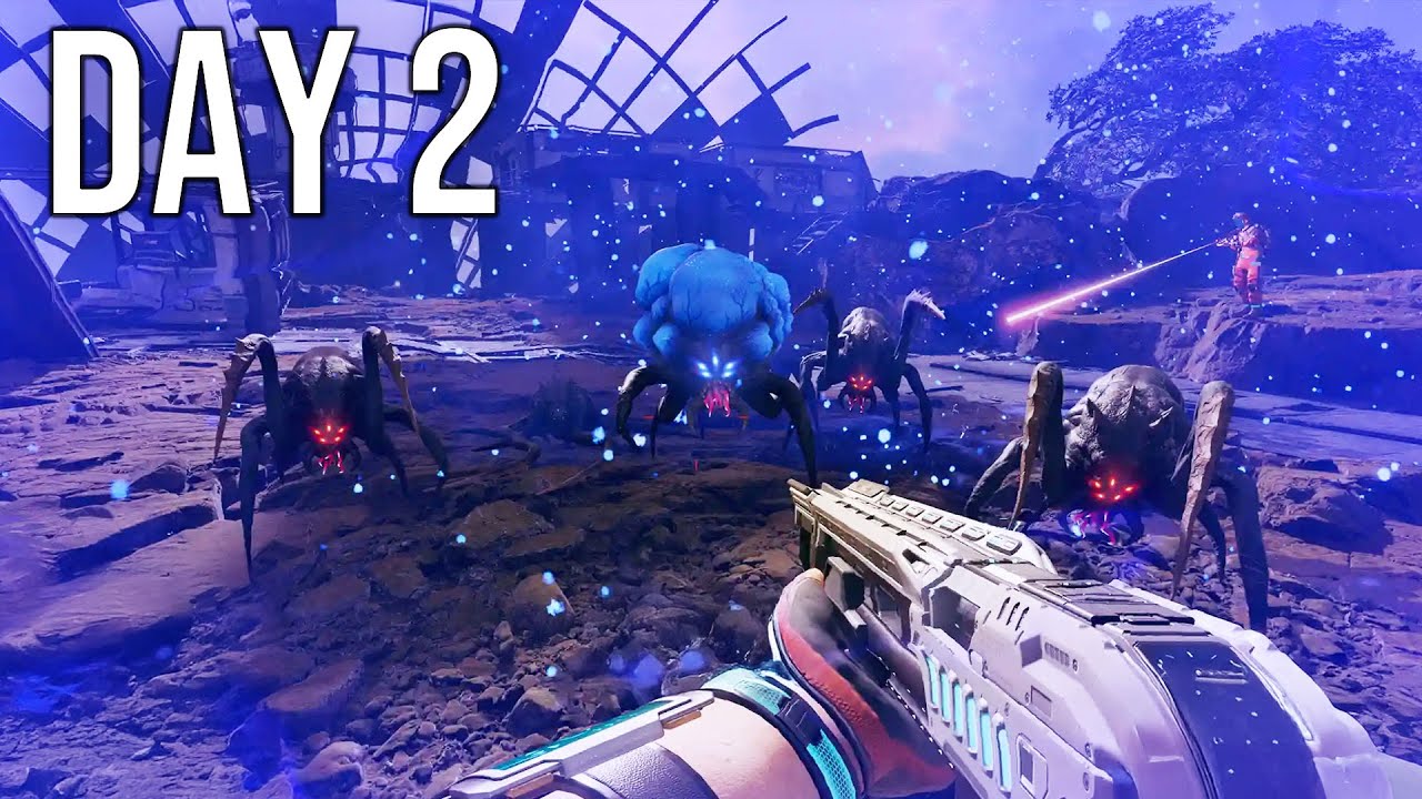 DAY 2 | StarRupture | Building A Home on a TOXIC ALIEN PLANET