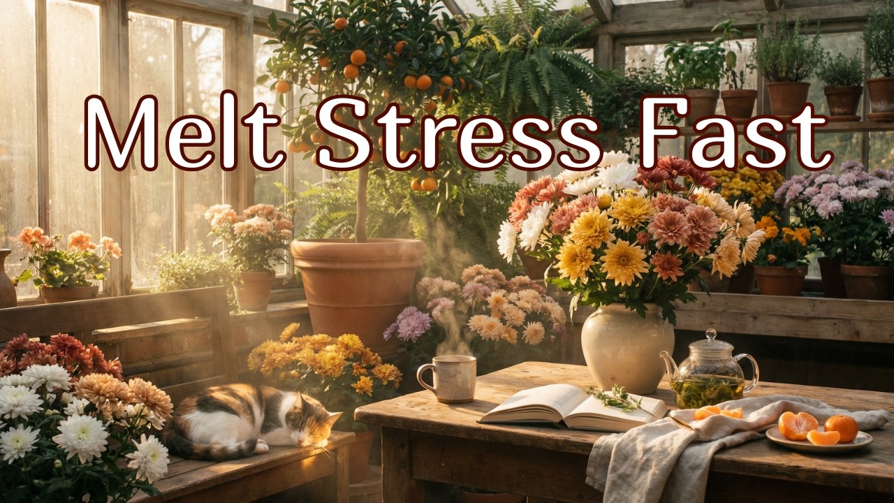2H Calm Flute & Soft Piano — Deep Relaxation for Sleep, Study & Stress Relief
