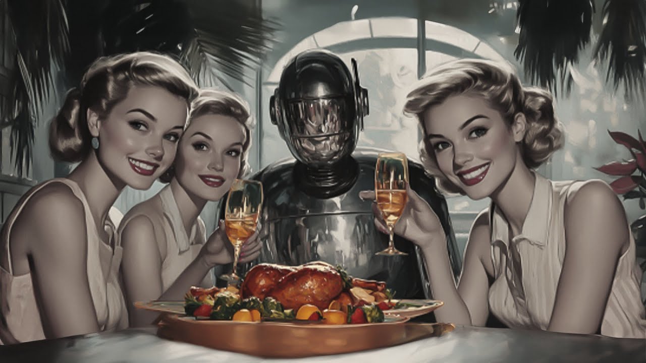 Retro-Futuristic Jazz: Relaxing Music in a 1950s Futuristic Dream