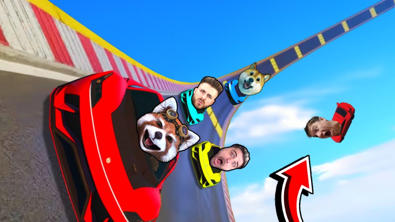 DRUMURI INFINITE si SPIRALE NEBUNE IN GTA 5 cu ECHIPA DE SOC! Cine Castiga?