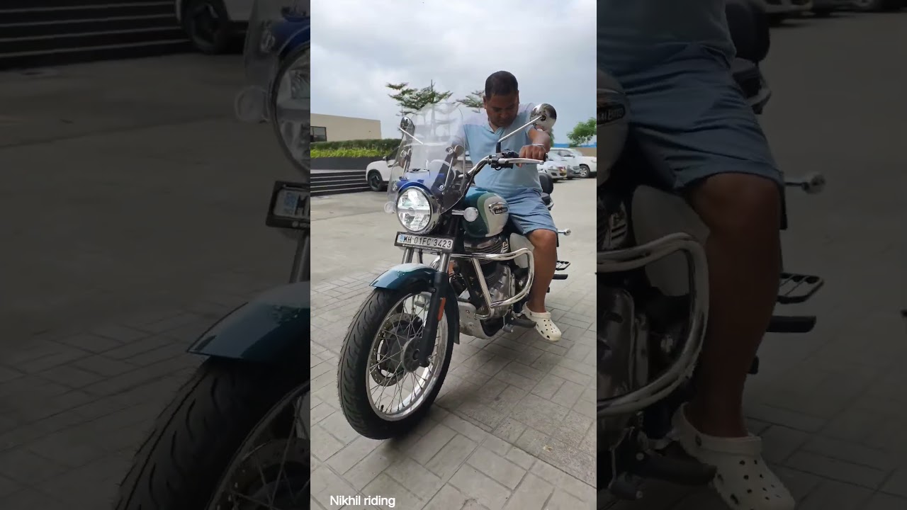 Royal Enfield Meteor 350 Aurora Retro Green 2025 October model 