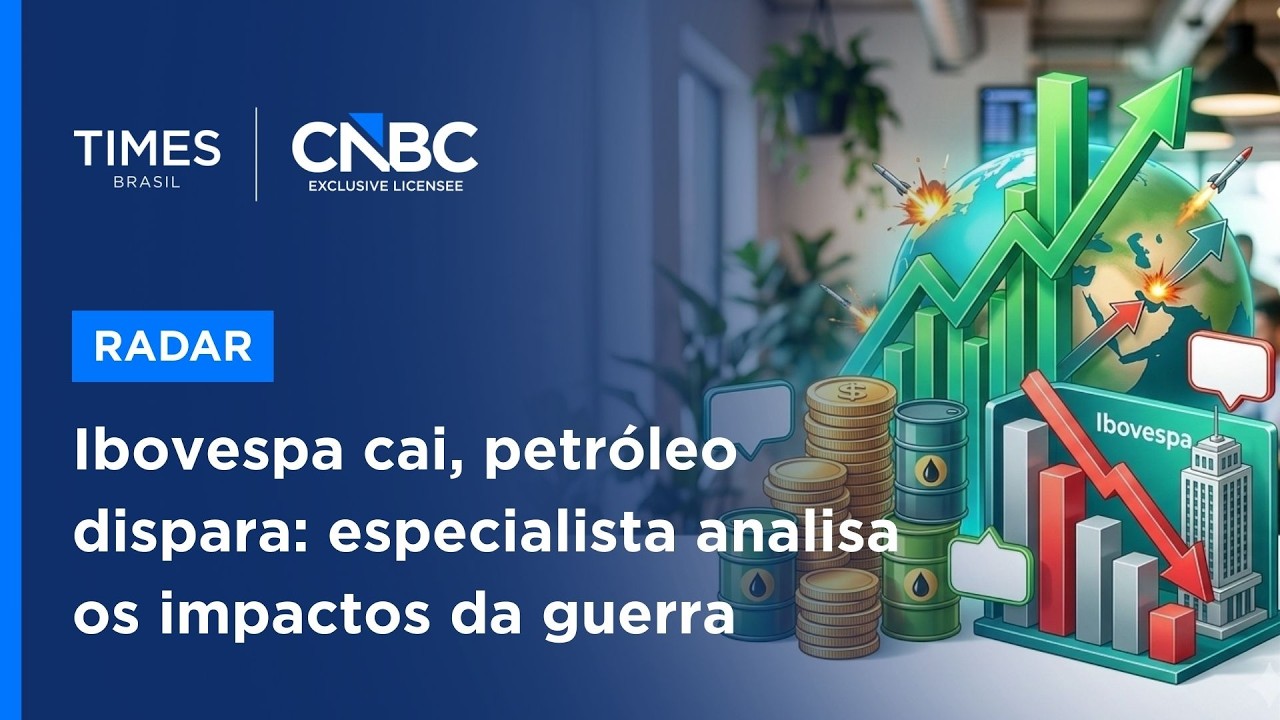 Ibovespa fecha em queda de 0,81% com investidores buscando proteção em meio à guerra no Irã