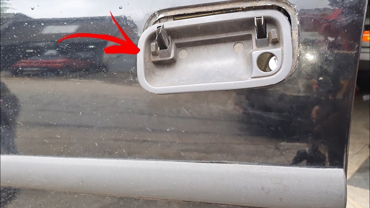 Troca da maçaneta do corsa lado motorista
