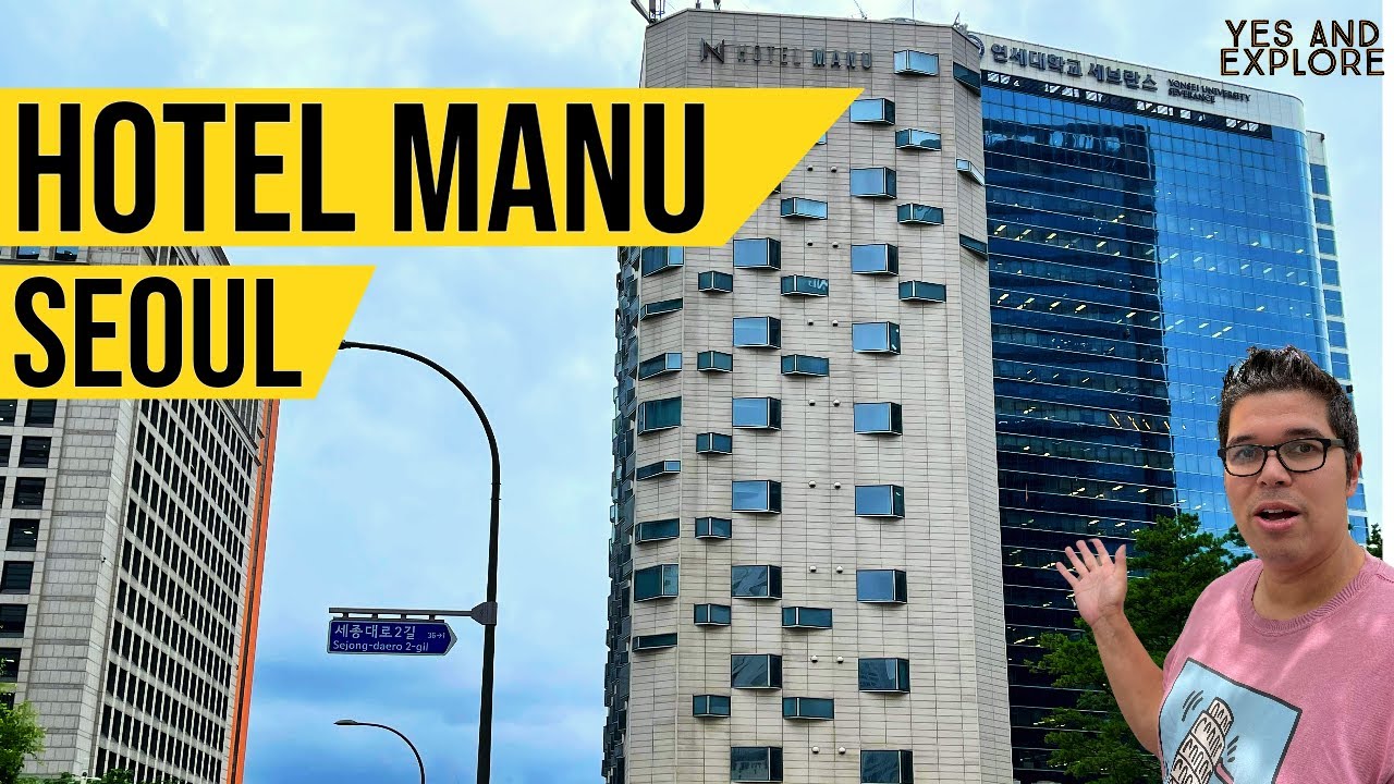 Hotel Manu near Seoul train station | Reviewing the room and hotel!