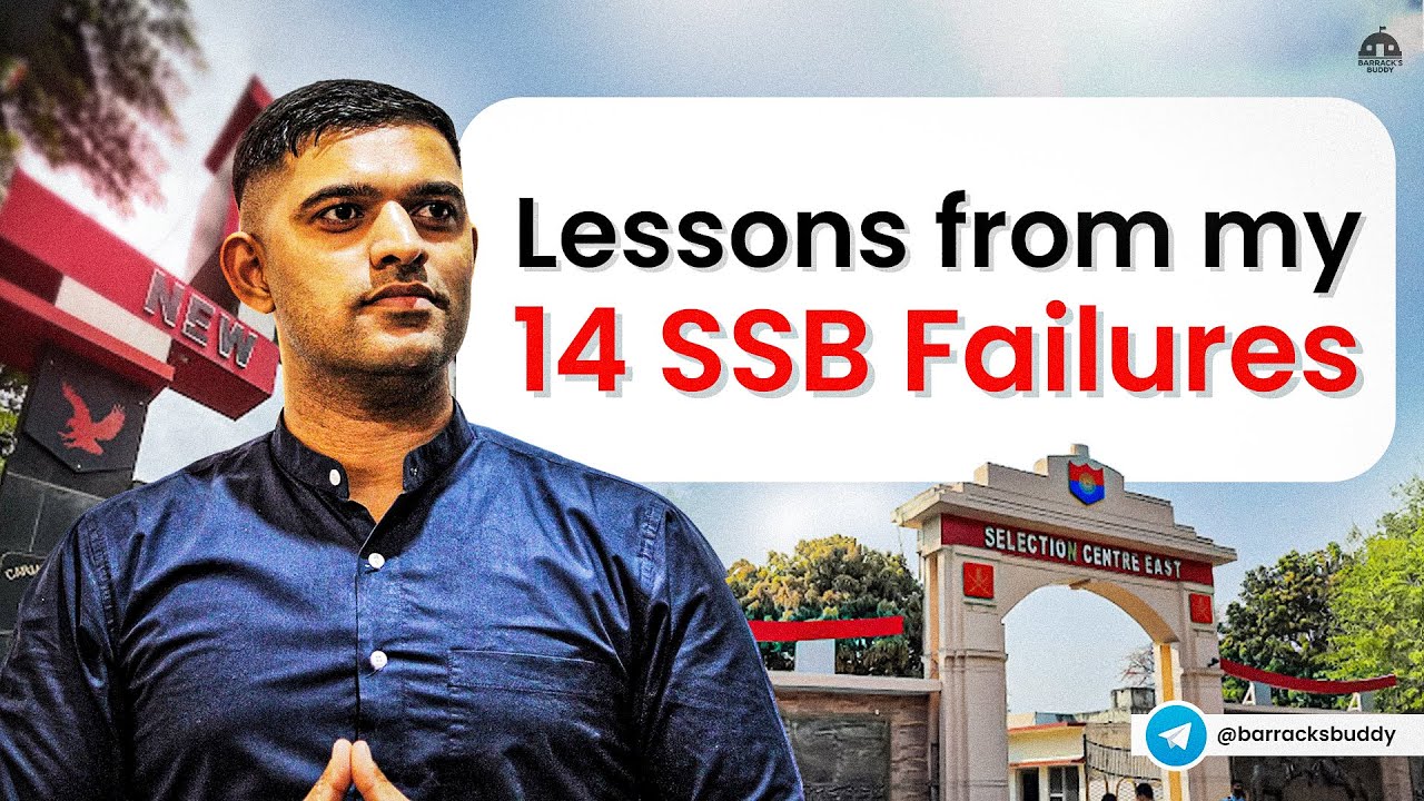 🚨Lessons From My 14 SSB interview Failures