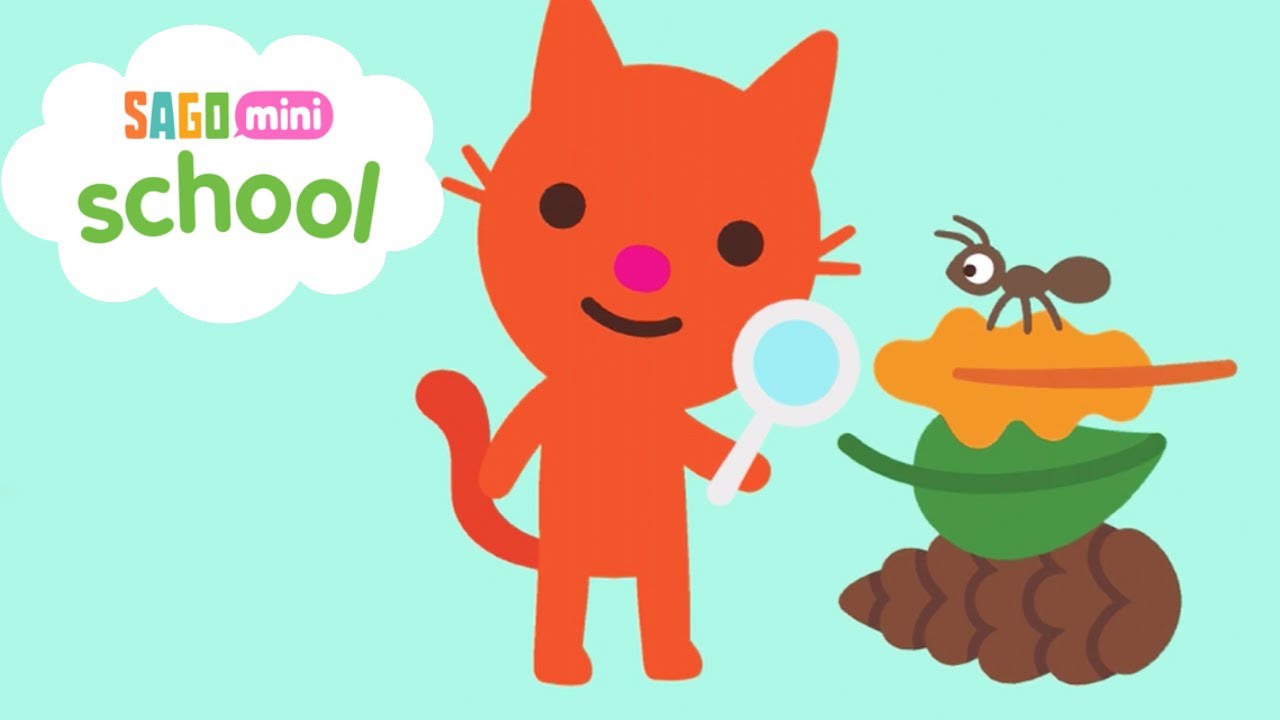 Sago Mini School - Draw, Puzzles, Learn To Read - Preschool kids Learning Games