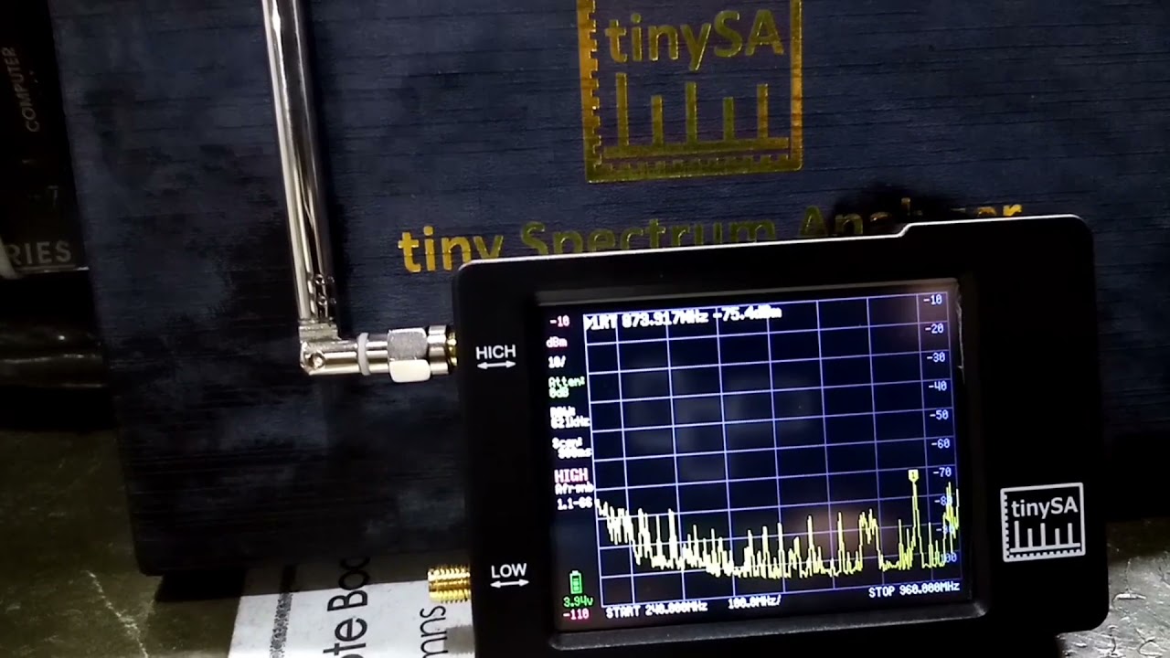 How to use Tiny Spectrum Analyzer