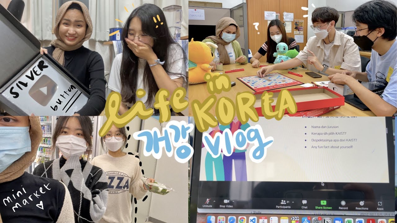 UNI VLOG🇰🇷: Realita Kuliah Teknik di Korea KAIST | Hari Pertama Semester Baru & Silver Button!