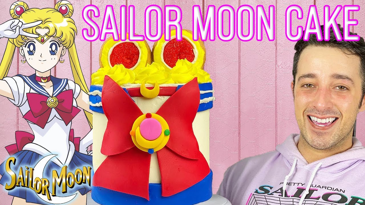 Dan Sheppard Makes a Prism Power Sailor Moon Cake Inspired by the Sailor Moon Series