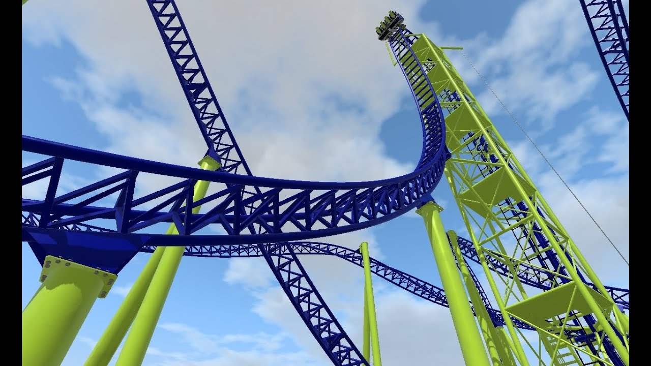 Hydra (Eurofighter) No limits roller coaster 2