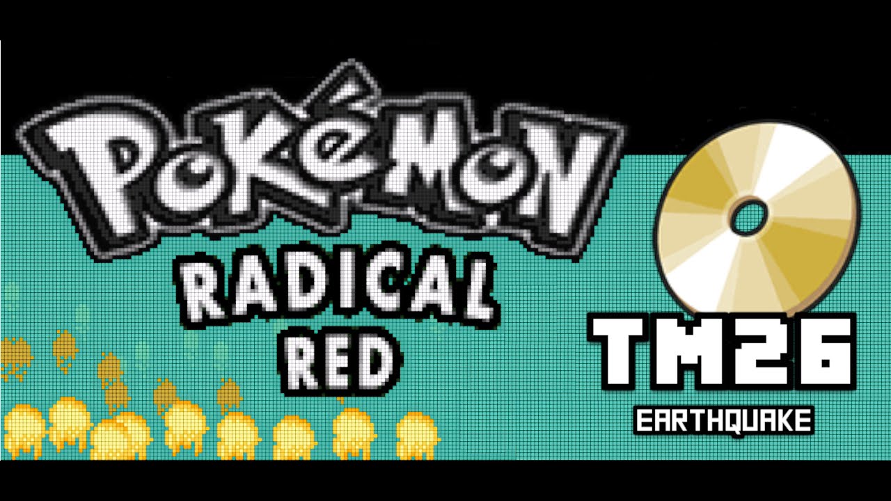Pokemon Radical Red 4.1 Earthquake TM26 Location (Default, No Grind)