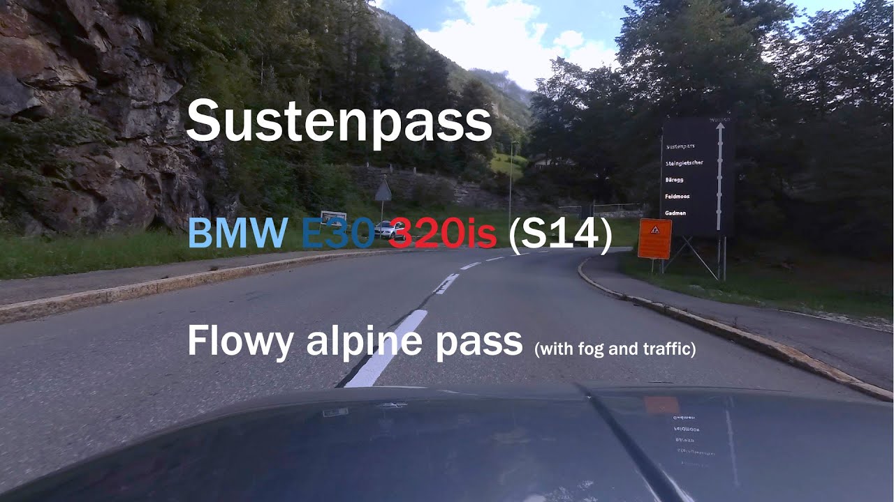 Alpine Roads 2020: BMW E30 on Sustenpass